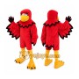 Red Eagle Mascot Costume Adult Sports Team Bird Character Outfit for Events, Branding & Promotions