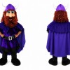 Viking Mascot Costume Adult Cartoon Warrior Character Outfit for Events, Promotions & Themed Parties
