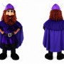 Viking Mascot Costume Adult Cartoon Warrior Character Outfit for Events, Promotions & Themed Parties