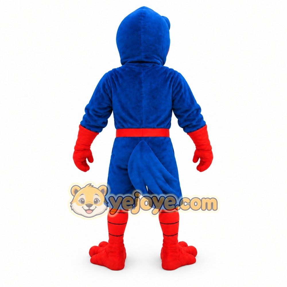 Blue Eagle Mascot Costume Adult Cartoon Bird Character Outfit for Sports Events, Promotions & Marketing Blue Eagle Mascot Costume Adult Cartoon Bird Character Outfit for Sports Events, Promotions & Marketing