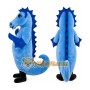 Blue Seahorse Mascot Costume Adult Ocean Animal Character Outfit for Parties and Events