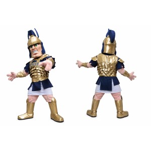 Roman Gladiator Mascot Costume Adult Warrior Character Outfit for Sports Events and Promotions