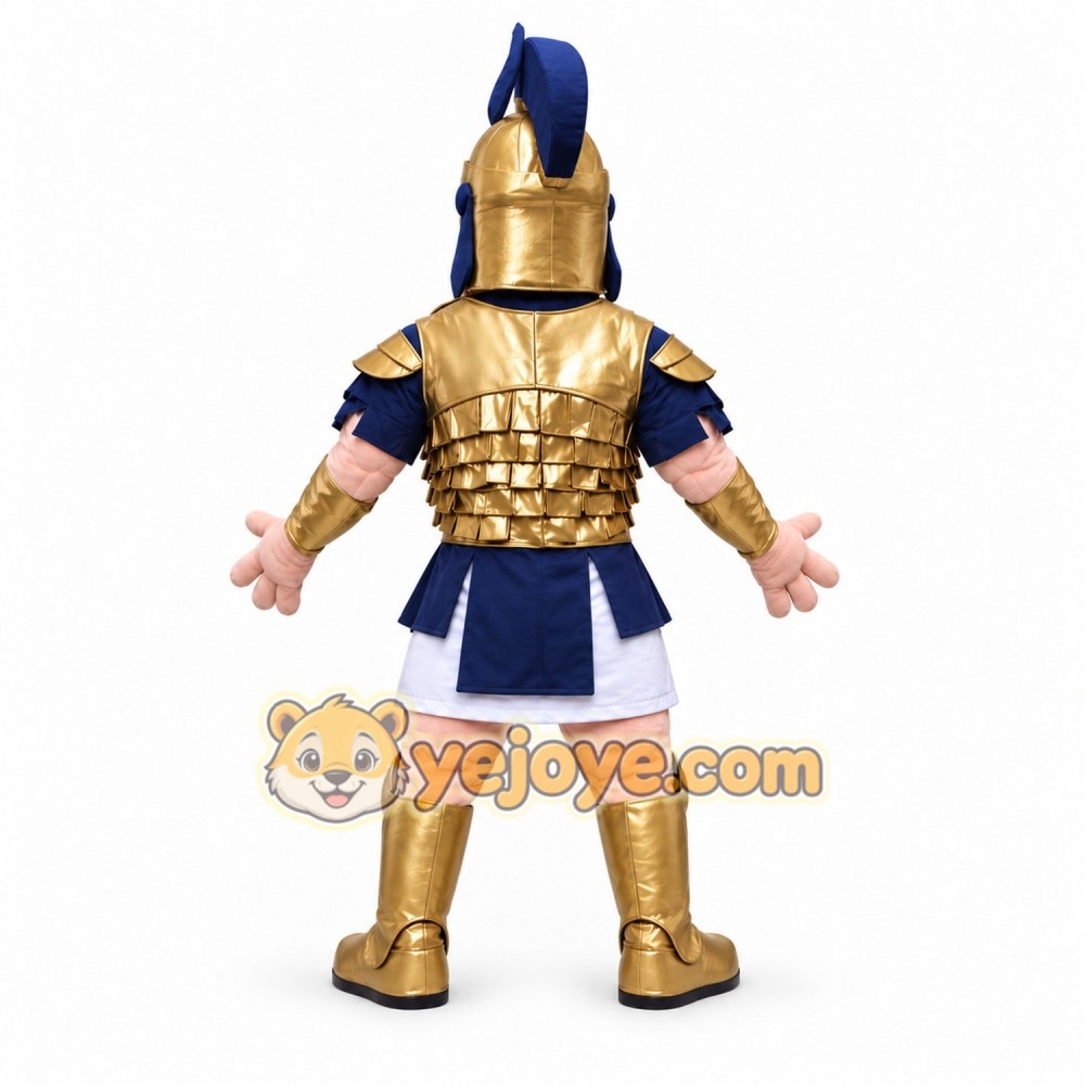 Roman Gladiator Mascot Costume Adult Warrior Character Outfit for Sports Events and Promotions Roman Gladiator Mascot Costume Adult Warrior Character Outfit for Sports Events and Promotions