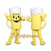 Beer Mug Mascot Costume Adult Cartoon Beverage Character Outfit for Festivals and Promotions Beer Mug Mascot Costume Adult Cartoon Beverage Character Outfit for Festivals and Promotions