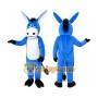 Blue Donkey Mascot Costume Adult Cartoon Animal Character Outfit for Events and Promotions