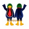 Mallard Duck Mascot Costume Adult Cartoon Bird Character Outfit with Red Tie for Events and Promotions Mallard Duck Mascot Costume Adult Cartoon Bird Character Outfit with Red Tie for Events and Promotions