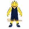 Yellow Alligator Mascot Costume Adult Full Body Crocodile Character Outfit for Sports Events & Parties Yellow Alligator Mascot Costume Adult Full Body Crocodile Character Outfit for Sports Events & Parties