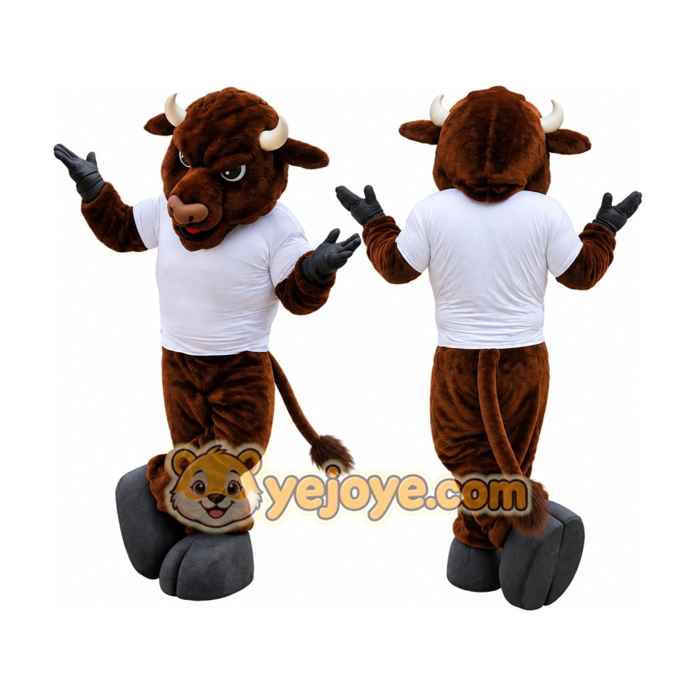 Bull Mascot Costume Adult Strong Bull Character Mascot Suit Bull Mascot Costume Adult Strong Bull Character Mascot Suit