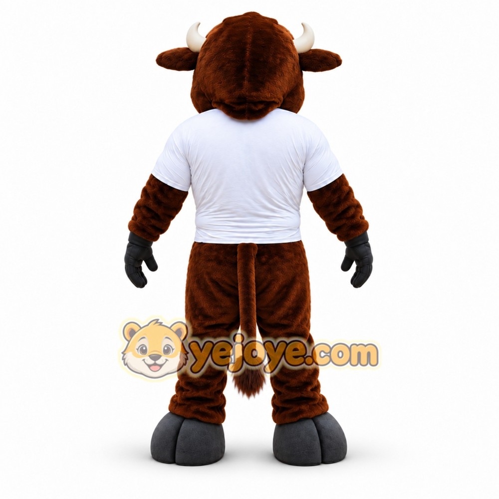Bull Mascot Costume Adult Strong Bull Character Mascot Suit Bull Mascot Costume Adult Strong Bull Character Mascot Suit