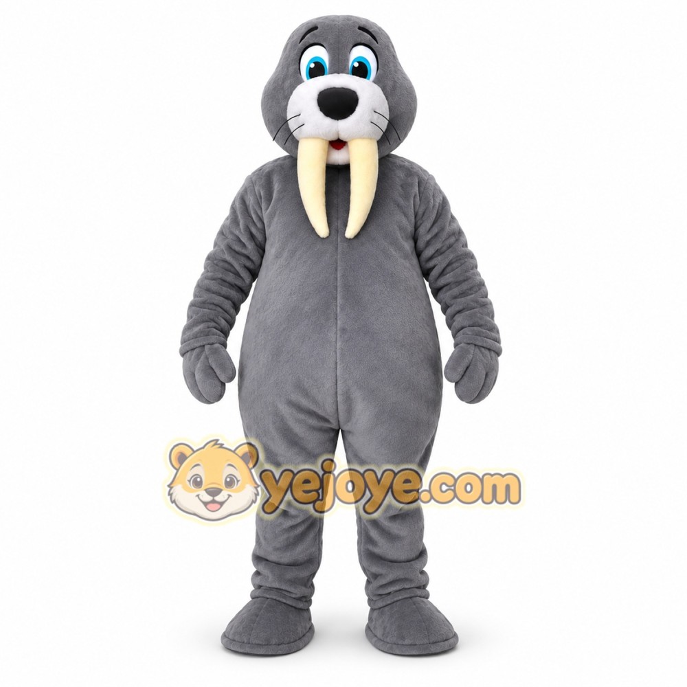 Walrus Mascot Costume Adult Cartoon Walrus Character Mascot Suit Walrus Mascot Costume Adult Cartoon Walrus Character Mascot Suit