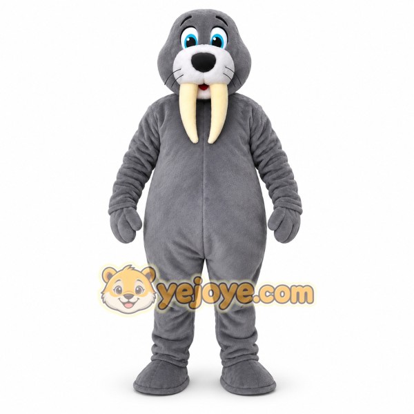 Walrus Mascot Costume Adult Cartoon Walrus Character Mascot Suit