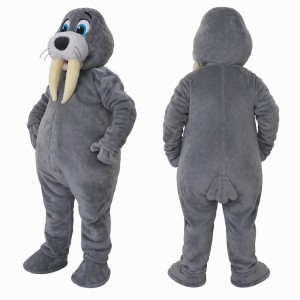 Walrus Mascot Costume Adult Cartoon Walrus Character Mascot Suit