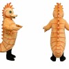 Seahorse Mascot Costume Adult Ocean Animal Character Mascot Suit