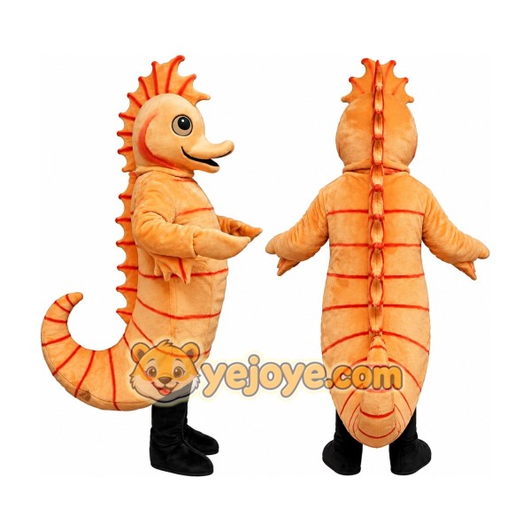 Seahorse Mascot Costume Adult Ocean Animal Character Mascot Suit
