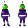 Alien Mascot Costume Adult Green Space Character Mascot Suit