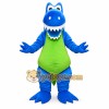 Blue Dinosaur Mascot Costume Adult Cartoon Dino Character Mascot Suit for Events Blue Dinosaur Mascot Costume Adult Cartoon Dino Character Mascot Suit for Events