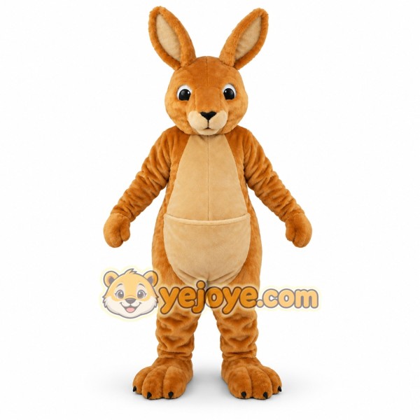 Kangaroo Mascot Costume Adult Australian Animal Character Mascot Suit
