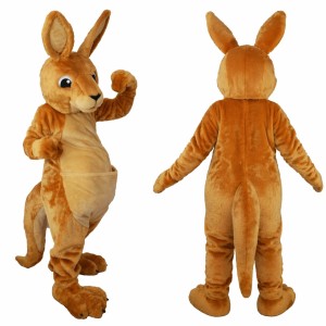 Kangaroo Mascot Costume Adult Australian Animal Character Mascot Suit