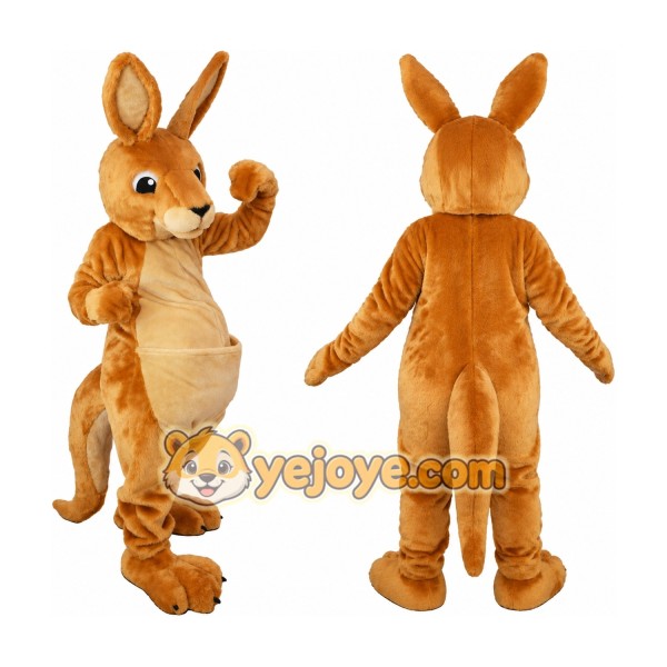 Kangaroo Mascot Costume Adult Australian Animal Character Mascot Suit