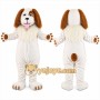 Dog Mascot Costume Adult Cartoon Puppy Character Mascot Suit