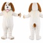 Dog Mascot Costume Adult Cartoon Puppy Character Mascot Suit