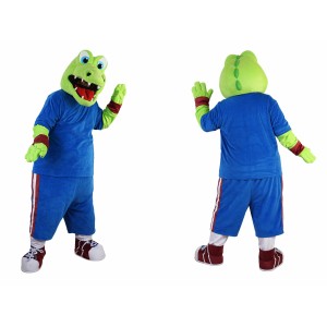 Crocodile Mascot Costume Adult Sports Crocodile Character Mascot Suit