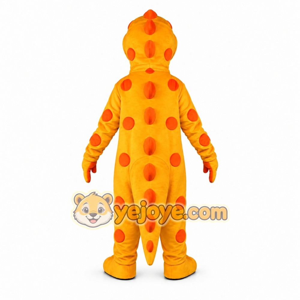 Yellow Dinosaur Mascot Costume Adult Cartoon Dino Character Mascot Suit Yellow Dinosaur Mascot Costume Adult Cartoon Dino Character Mascot Suit
