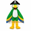 Pirate Parrot Mascot Costume Adult Cartoon Pirate Bird Character Mascot Suit