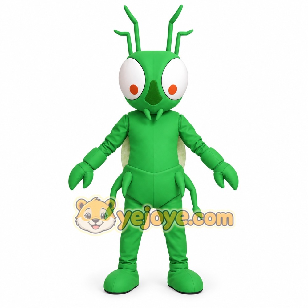 Green Insect Mascot Costume Adult Cartoon Bug Character Mascot Suit Green Insect Mascot Costume Adult Cartoon Bug Character Mascot Suit