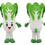 Cute Bok Choy Mascot Costume Adult Vegetable Character Mascot Suit