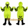 Green Bird Mascot Costume Adult Tropical Bird Character Mascot Suit Green Bird Mascot Costume Adult Tropical Bird Character Mascot Suit