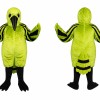 Green Bird Mascot Costume Adult Tropical Bird Character Mascot Suit