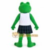 Green Frog School Mascot Costume Green Frog School Mascot Costume