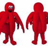 Red Octopus Sea Animal Mascot Costume