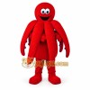 Red Octopus Sea Animal Mascot Costume Red Octopus Sea Animal Mascot Costume