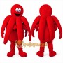 Red Octopus Sea Animal Mascot Costume