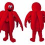 Red Octopus Sea Animal Mascot Costume