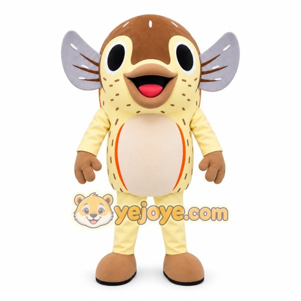 Cartoon Fish Mascot Costume Adult Size