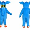 Blue Elephant Cartoon Mascot Costume