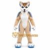 Husky Wolf Fursuit Mascot Costume