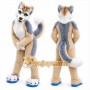 Husky Wolf Fursuit Mascot Costume