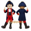 Colonial Captain Mascot Costume Adult Colonial Captain Mascot Costume Adult