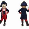 Colonial Captain Mascot Costume Adult