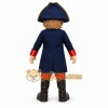 Colonial Captain Mascot Costume Adult Colonial Captain Mascot Costume Adult