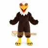 Eagle Bird Mascot Costume Brown Fur Eagle Bird Mascot Costume Brown Fur