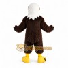 Eagle Bird Mascot Costume Brown Fur Eagle Bird Mascot Costume Brown Fur