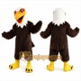 Eagle Bird Mascot Costume Brown Fur