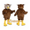 Brown Owl Bird Mascot Costume Adult Brown Owl Bird Mascot Costume Adult