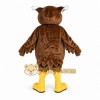 Brown Owl Bird Mascot Costume Adult Brown Owl Bird Mascot Costume Adult
