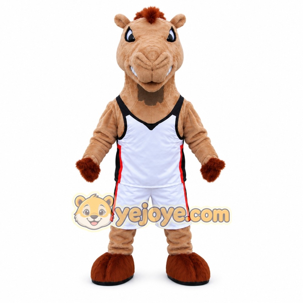 Camel Basketball Mascot Costume Adult Size Camel Basketball Mascot Costume Adult Size